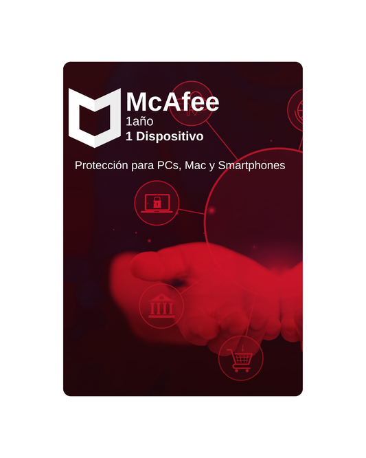 McAffe 1 Año | 1 Dispositivo