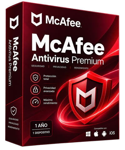 McAfee 1 Año | 5 Dispositivos